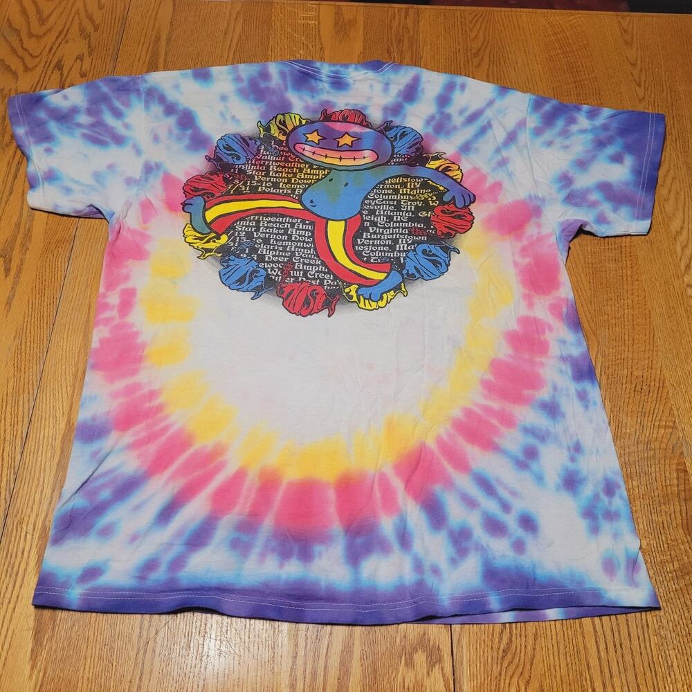 Original Vintage 1998 PHISH Summer Tour Tie-Dye T-SHIRT Tee XL Phish Rare Delta - Picture 13 of 16
